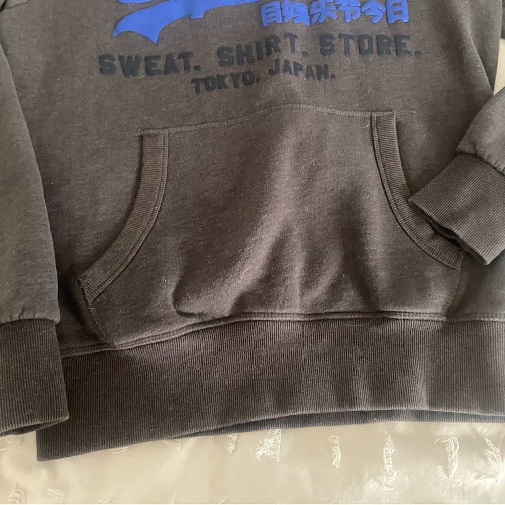 Vintage Superdry Hooded Sweatshirt, size L - Picture 3 of 6